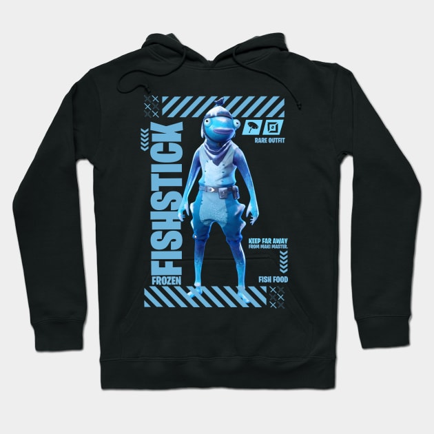 frozen fishstick skin Hoodie by rezbilstore